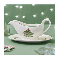 thumb-Sauskom op schotel Christmas Tree faïence 31 cl-1
