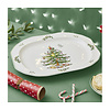 Spode Ovale schotel Christmas Tree faïence 35 cm