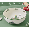 Slakom / Serving bowl Christmas Tree faïence 24.5 cm