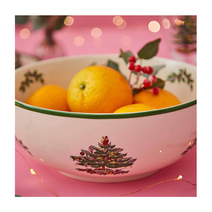 Slakom / Serving bowl  Christmas Tree faïence 24.5 cm-2