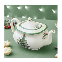 thumb-Theepot  Christmas Tree met deksel faience 1.28 L-1