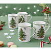 Spode Giftbox met 4 bekers Christmas Tree