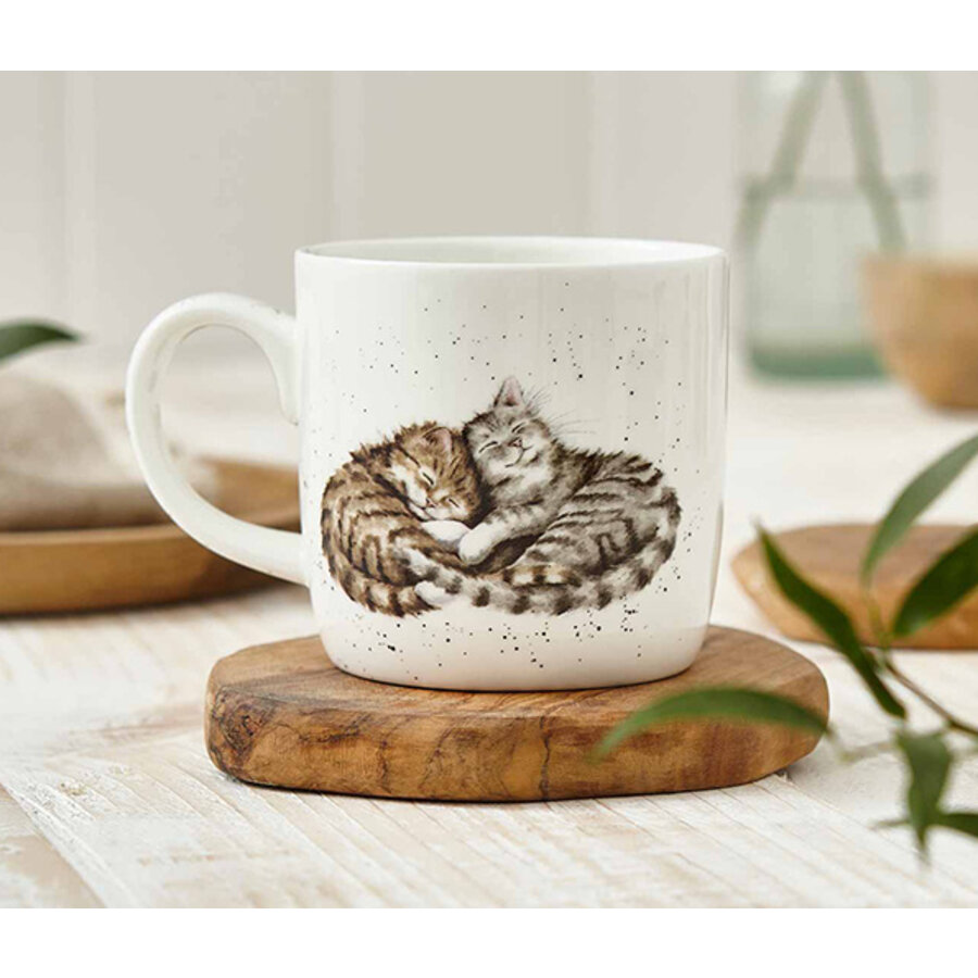 Beker met oor Wrendale  katten 31 cl-2