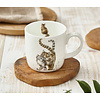 Royal Worcester  Beker met oor Wrendale  katten 31 cl