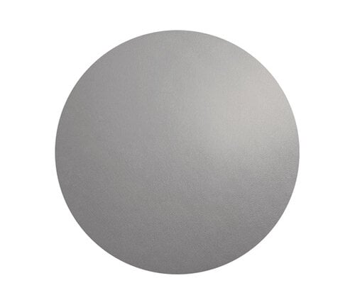  ASA Selection Ronde placemat kunstleder grijs 38 cm diam. 