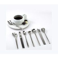 thumb-Set 8 verschillende espressolepels rvs-2