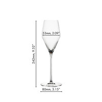 thumb-Set 2 Champagneflute Definition kristal 250 ml-2