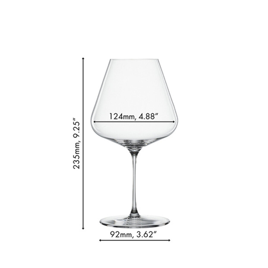 Set 2 Bourgogneglas Definition kristal 960 ml-2