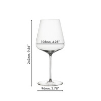 thumb-Set 4 Bordeauxglazen Definition kristal 750 ml-3