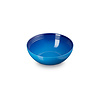 Serveerbowl / Slakom keramiek azuur blauw  24 cm  2,2 liter