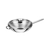 Zwilling Plus Wok 32 cm roestvrij staal met glasdeksel