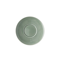 thumb-Schotel koffiekop / ondertas Loft Colours Moss Green, groen-1