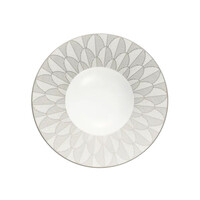thumb-Diep bord met brede rand Malmaison Imperiale platine-1