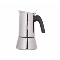 Espressomaker inductie Venus 6 kopjes roestvrij staal
