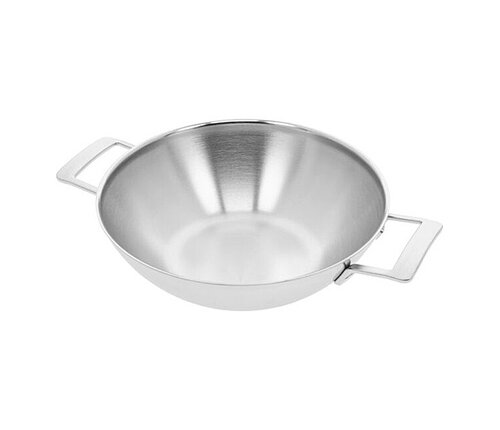  Demeyere Wok Industry 5  30 cm met 2 handvatten 