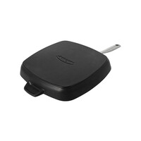 thumb-Grillpan gietijzer Demeyere 28x28 cm m steel in roestvrij staal-2
