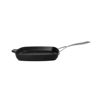 thumb-Grillpan gietijzer Demeyere 28x28 cm m steel in roestvrij staal-1