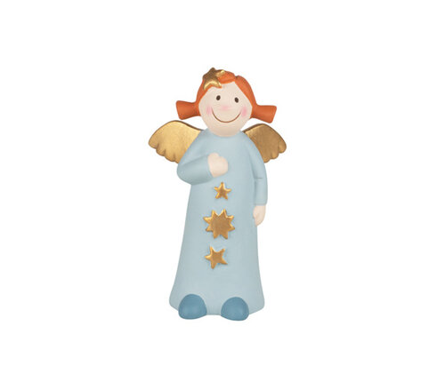  Räder Engel medium Sternchen  keramiek 11,5 cm - Ed. 9 