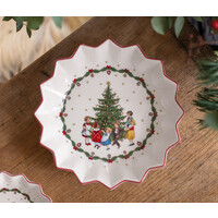 thumb-Bord Toy's Fantasy 24 cm kerstboom met spelende kinderen-1