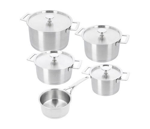 Demeyere Roularta Actie: Set kookpotten Lino 3 5-delig   Demeyere Roularta Actie: Set kookpotten Lino 3 5-delig