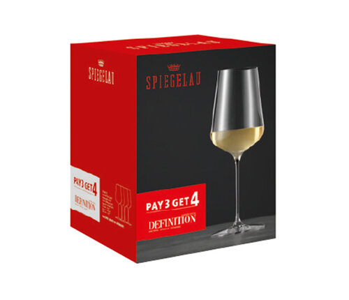  Spiegelau Set 4 universeel wijnglas Definition kristal  550 ml 