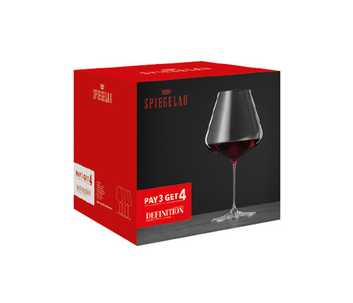  Spiegelau Set 4 Bourgogneglas Definition kristal 960 ml 
