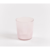 Beker / Glas Pink roze in borosylicaatglas