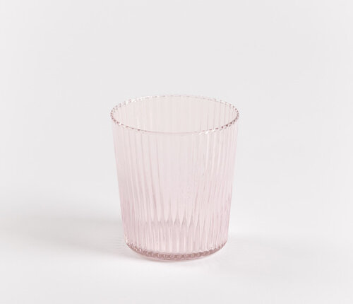  Paveau Beker / Glas Pink roze in borosylicaatglas 