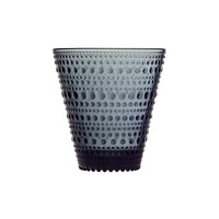 Beker Kastelhelmi kristal donkergrijs 30 cl