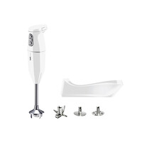 Bamix mixer cordless - draadloos met houder wit