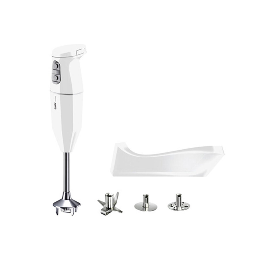 Bamix mixer cordless - draadloos met houder wit-1