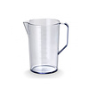 BAMIX Maatbeker kunststof plexi transparant 1 liter