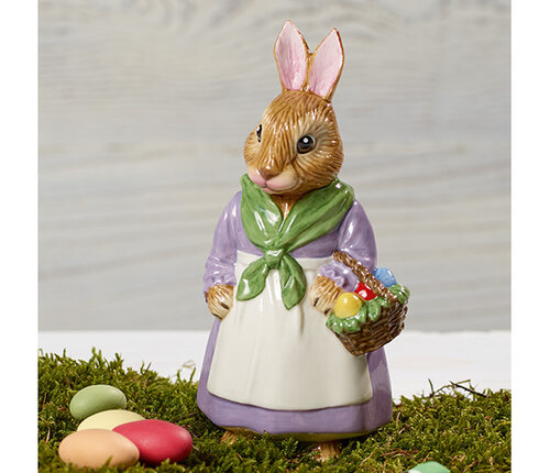  Villeroy & Boch Figuur konijn Bunny Tales Mama Emma 14,5 cm porselein 