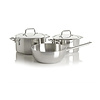 Demeyere 3-delig starterset kookpotten en sauteuse Apollo