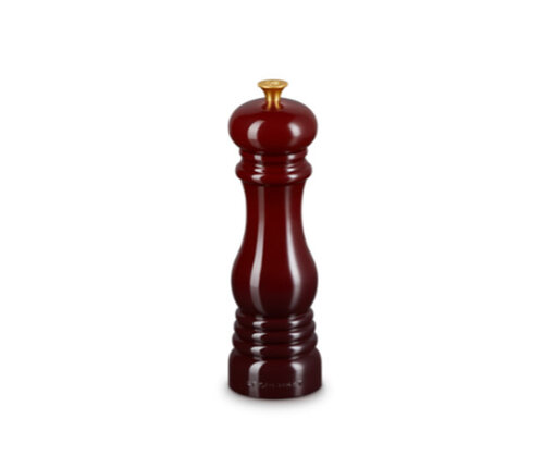  Le Creuset Zoutmolen garnet 21 cm keramisch maalwerk 