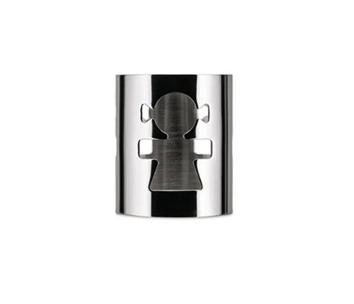  Alessi Servetring Girotondo King Kong Vrouw rvs 