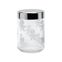 thumb-Voorraaddoos glas - deksel roestvrij staal King Kong Girotondo 100 cl-1