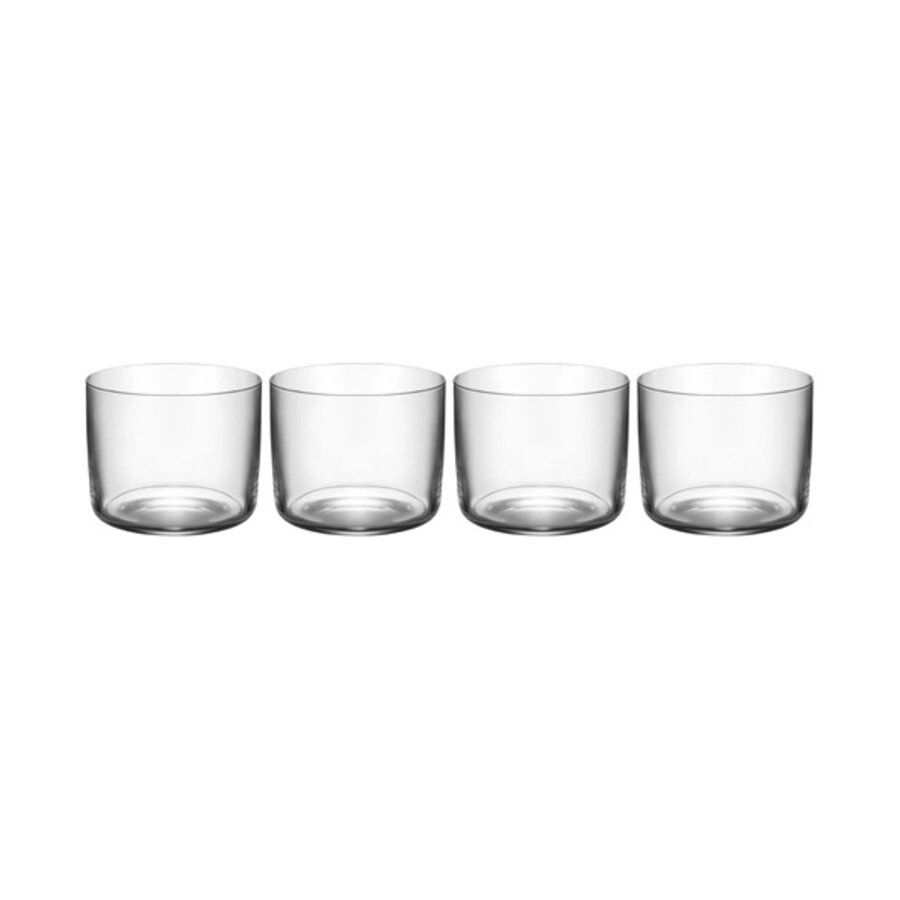 Set 4 lage bekers Glass Family-1