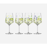 thumb-Set van 4 Hugo glazen gekleurd decor Sommertau-1