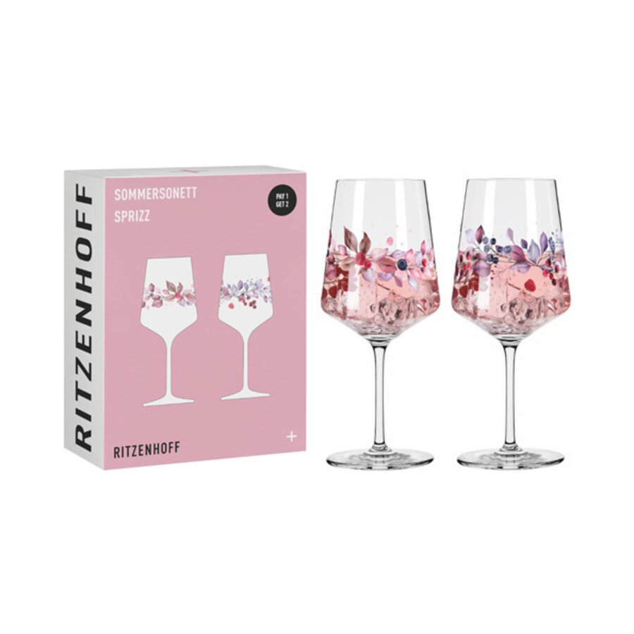 Set van 2 aperitiefglazen Sommersonnett Sprizz F23-1