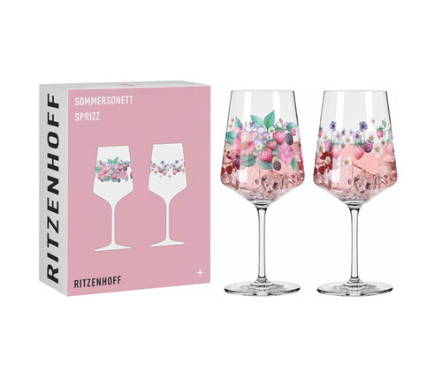  Ritzenhoff Design Glazen Set van 2 aperitiefglazen Sommersonnett Sprizz F25 