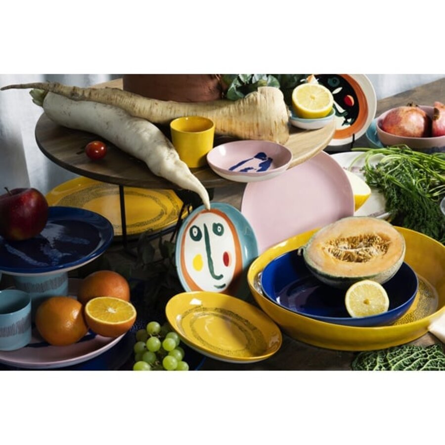 Gebakbord 19,5 cm Feast Ottolenghi roze - roos-6