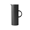 Stelton Thermoskan / Isoleerkan EM 77 soft black - mat zwart - 1 liter