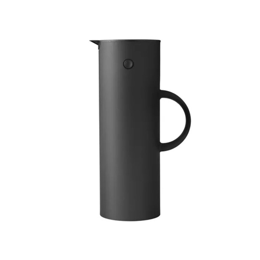 Thermoskan / Isoleerkan EM 77 soft black - mat zwart - 1 liter-1