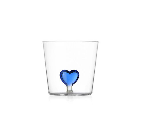  Ichendorf Milano Beker / tumbler Cuore hart blauw 