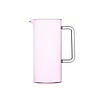 Rechte kruik Tube pink roze - inhoud 1.2 liter