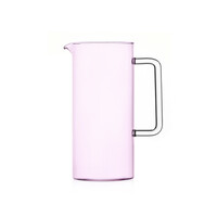 Rechte kruik Tube pink roze - inhoud 1,2 liter