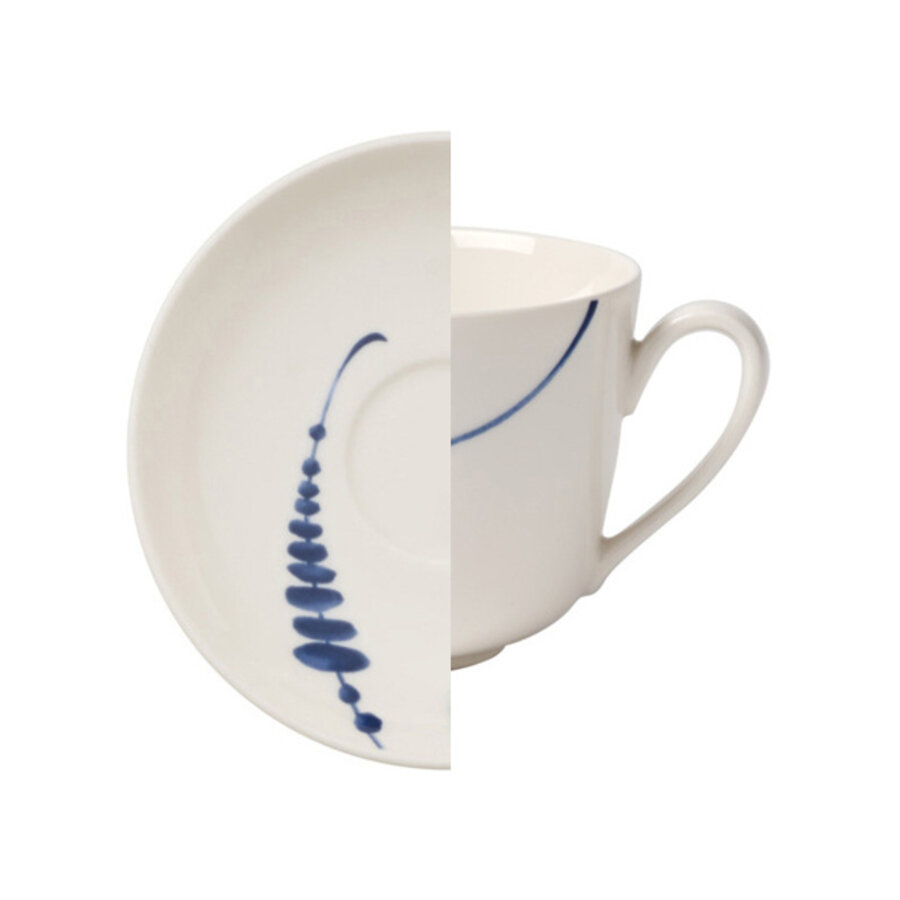 Koffiekop  en schotel  Vieux Luxembourg Brindille-1
