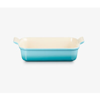 Ovenschotel keramiek 26x19 cm Caribbean blue