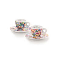 thumb-Set 2 espressokopje Illy Art Collection Sol Calero-1